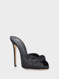BRIDGET SATIN MULE 120