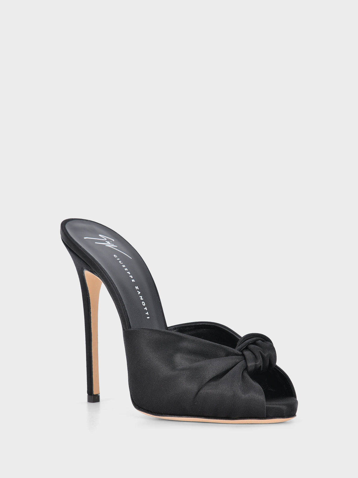 BRIDGET SATIN MULE 120