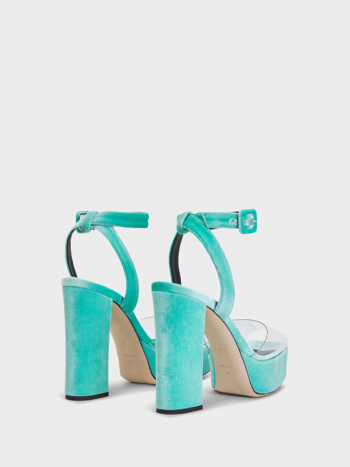 NEW BETTY PLEXI SANDAL 120
