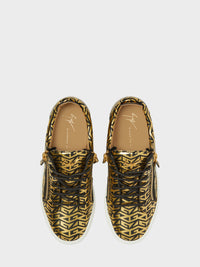 GAIL MONOGRAM LOW TOP