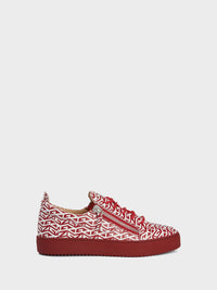 FRANKIE MONOGRAM LOW TOP