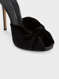 BRIDGET VELVET MULE