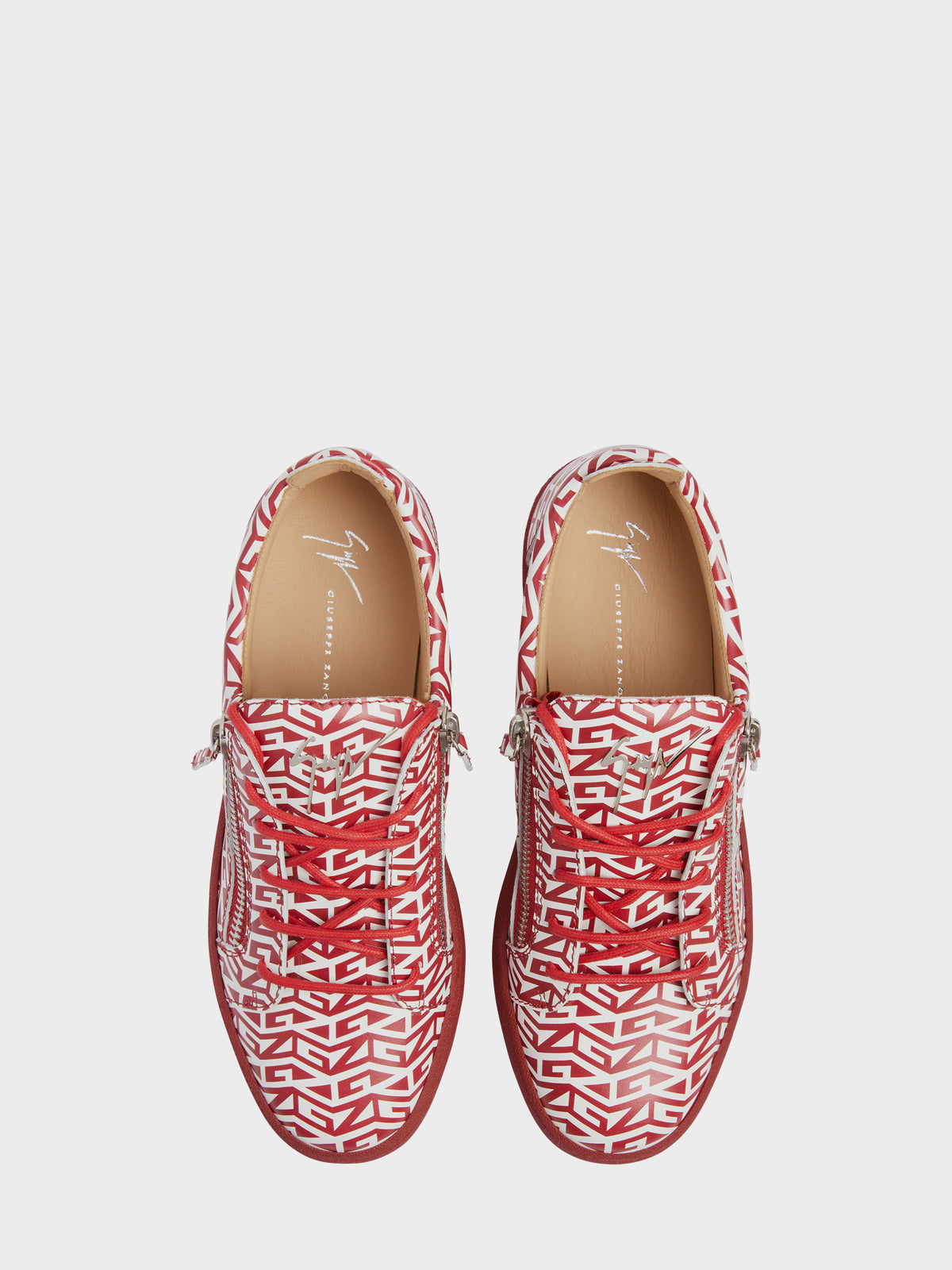 FRANKIE MONOGRAM LOW TOP