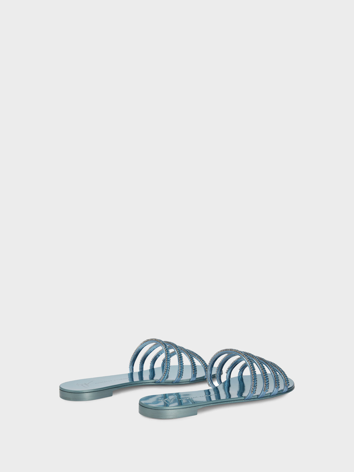 IRIDE CRYSTAL FLAT SANDAL