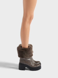 MAIRI FUR BOOTIE