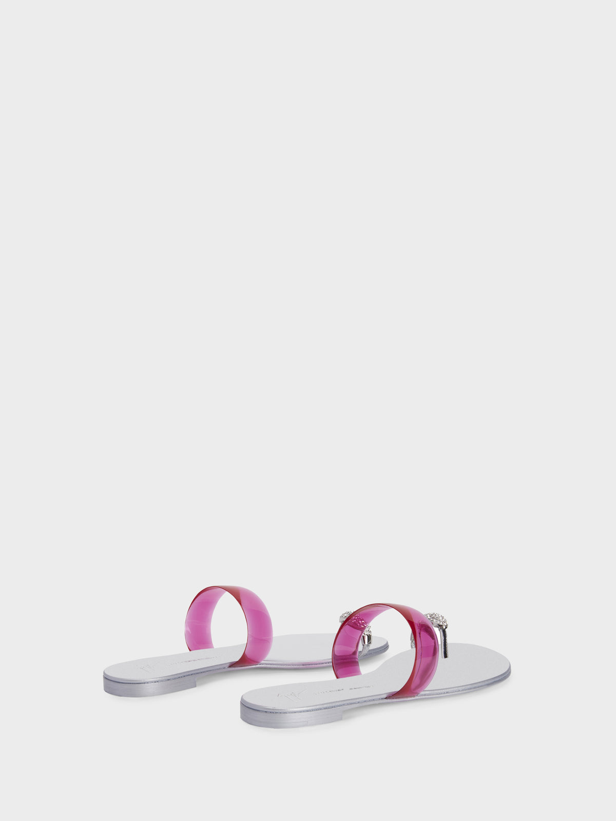RING PLEXI FLAT SANDAL