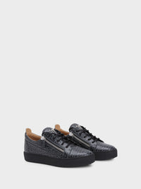 FRANKIE MONOGRAM LOW TOP