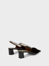 BRENDHA CRYSTAL  SLINGBACK 45