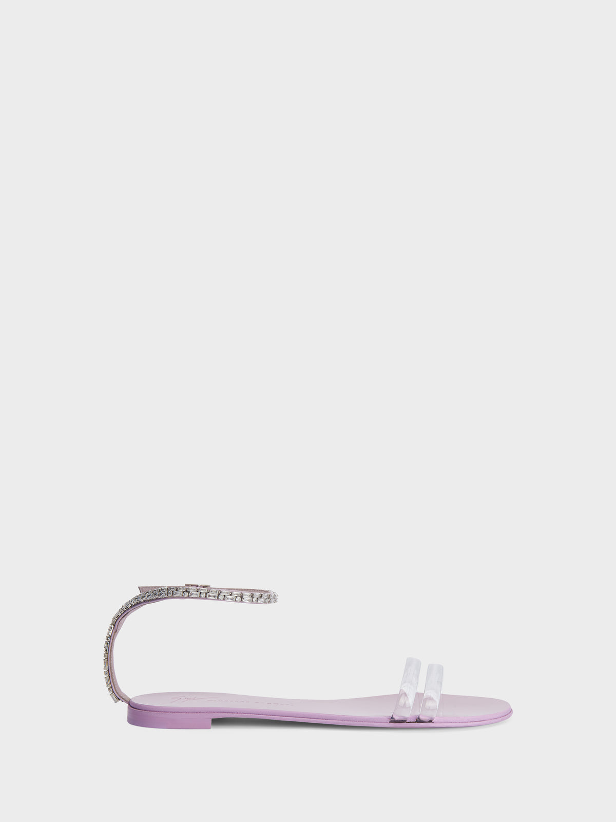AGATHE PLEXI FLAT SANDAL