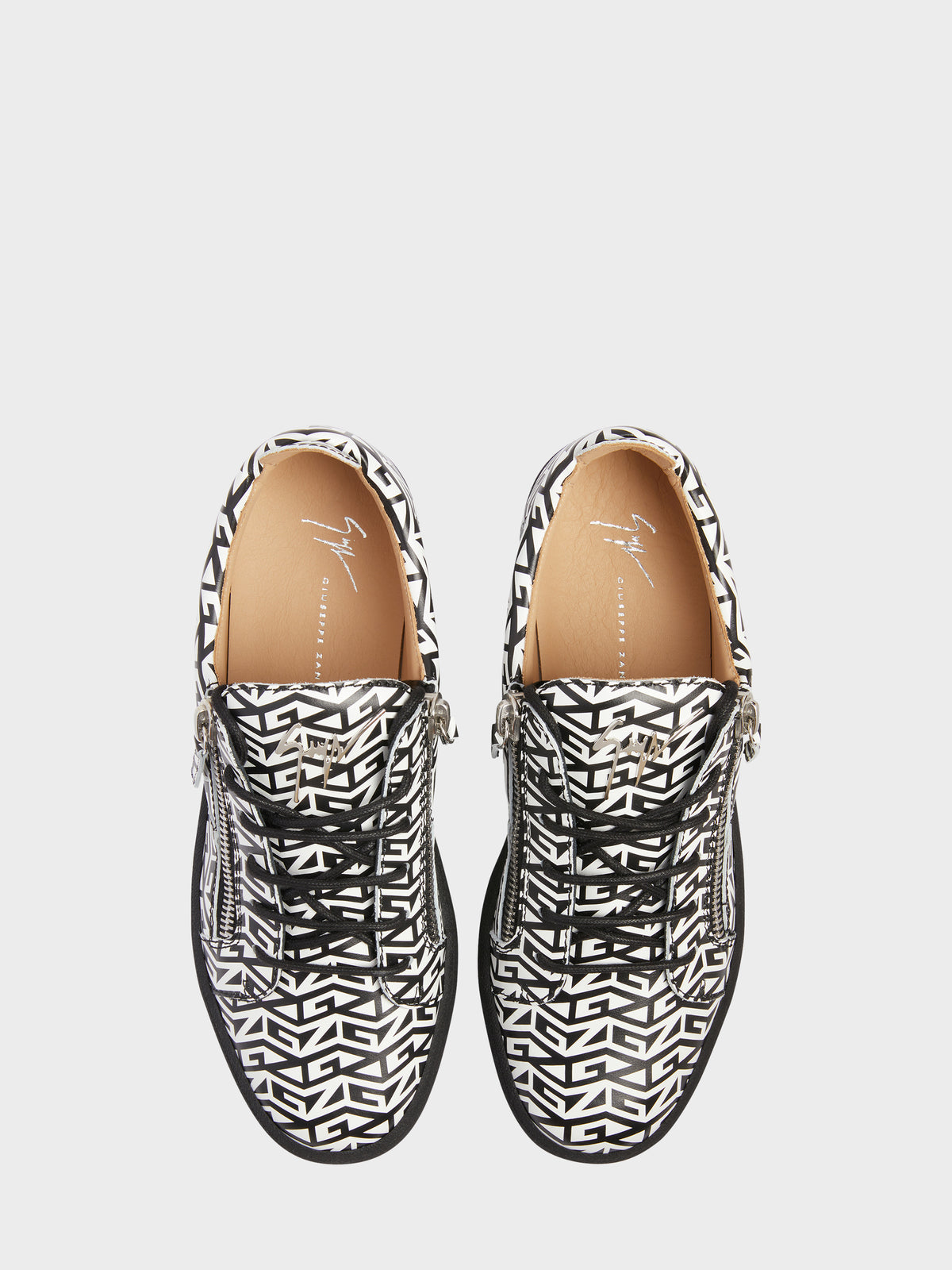 FRANKIE MONOGRAM LOW TOP