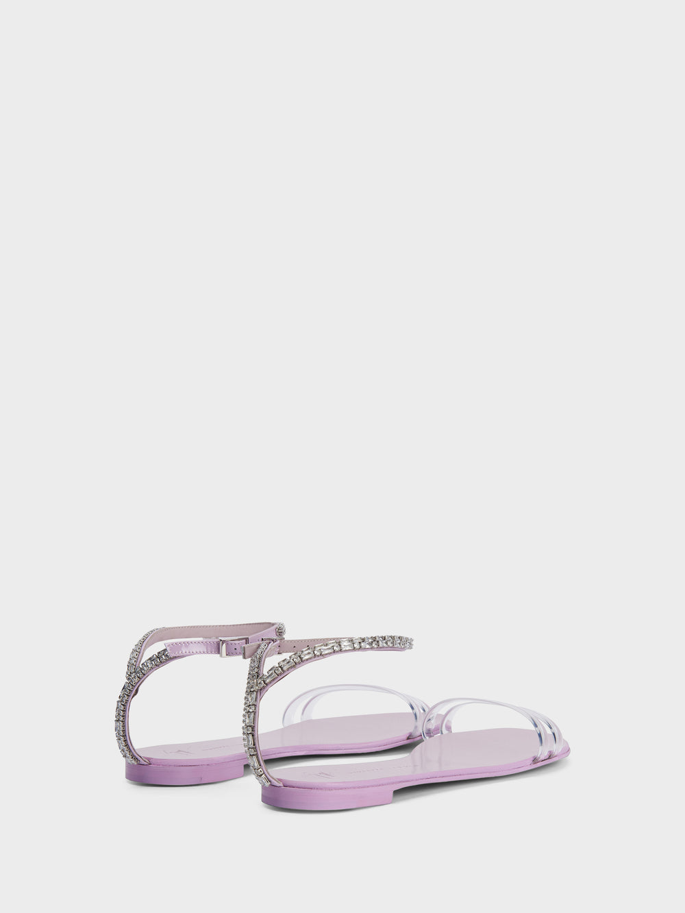 AGATHE PLEXI FLAT SANDAL