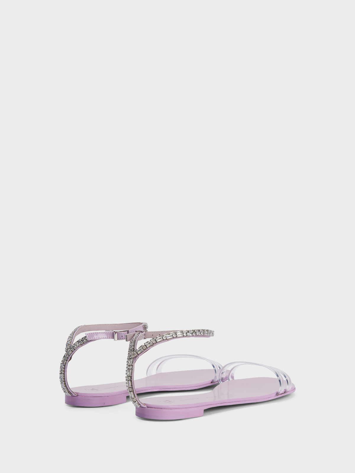 AGATHE PLEXI FLAT SANDAL
